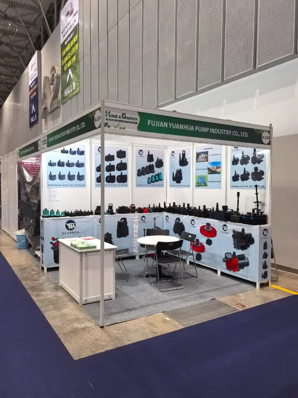 ఫుజియాన్ యువాన్హువా పంప్ ఇండస్ట్రీ కో., లిమిటెడ్. సైగాన్ ఎగ్జిబిషన్ & కన్వెన్షన్ సెంటర్‌లో ప్రదర్శించబడింది - SECC